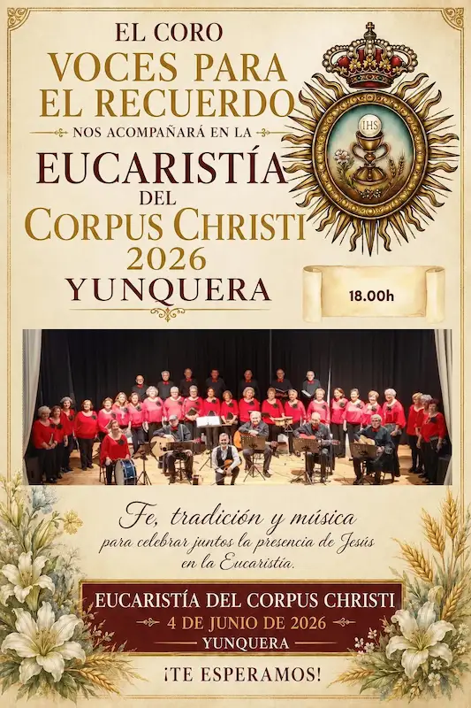 Corpus Christi 2026 - Voces para el recuerdo - coro