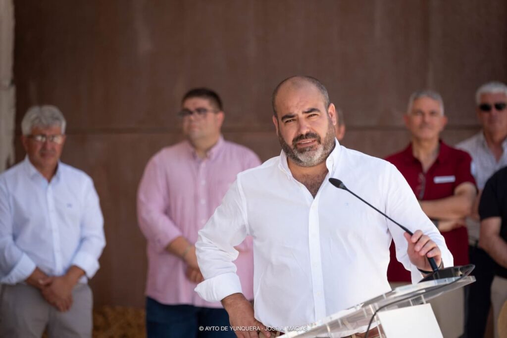 Jose María Rodriguez Peralta en la Inaugarción del Centro de Biomasa de Yunquera - Malaga