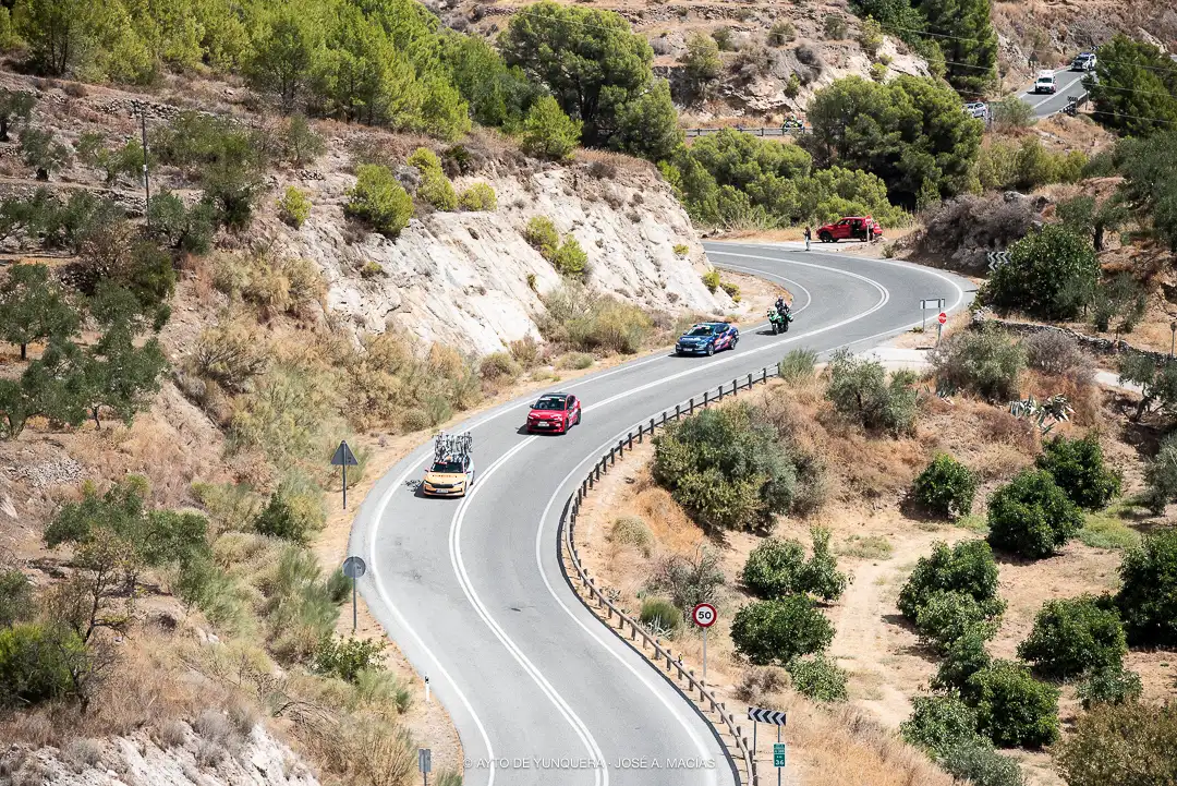 La Vuelta a España 2026 Yunquera - vistas desde la revuelta del salchichón